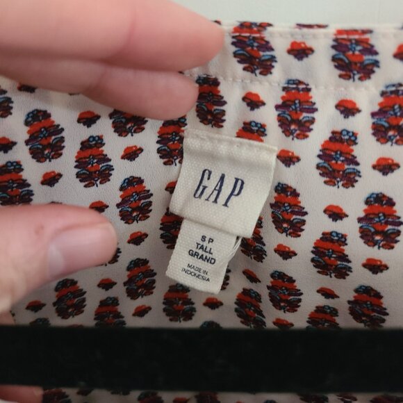 Boho Floral Paisley Blouse - Picture 4 of 7